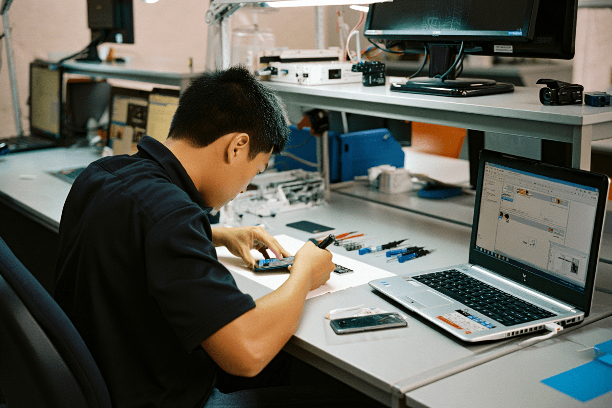 Процесс ремонта техники Futurmat в futurmat-servis